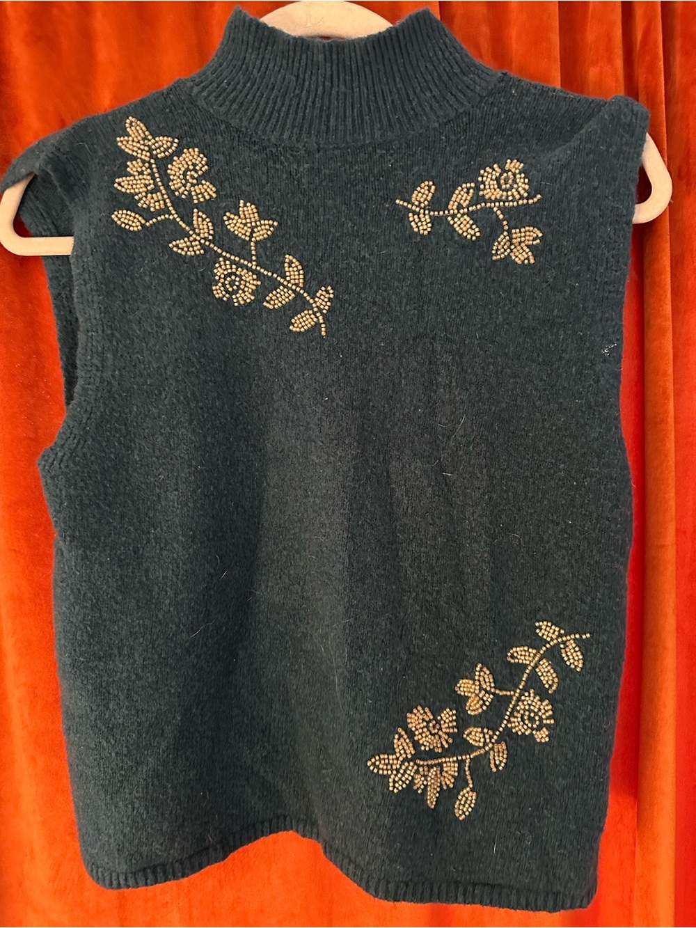 Zara size medium teal tank top